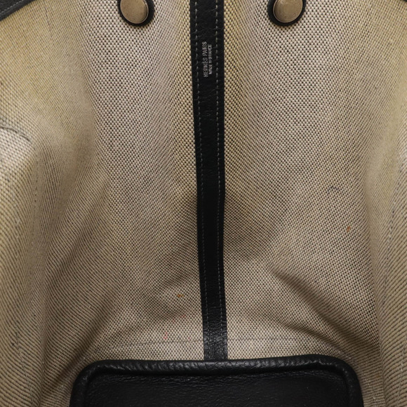 Hermes Hermes Garden Party PM Canvas Leather Tote Bag Canvas Tote Bag - Picture 8 of 8